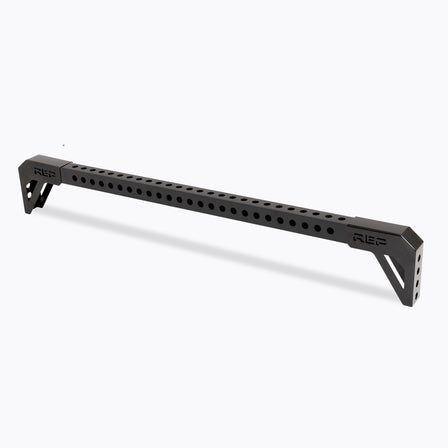 The REP Fitness 72 inch Rack Crossmember Connectors in matte black