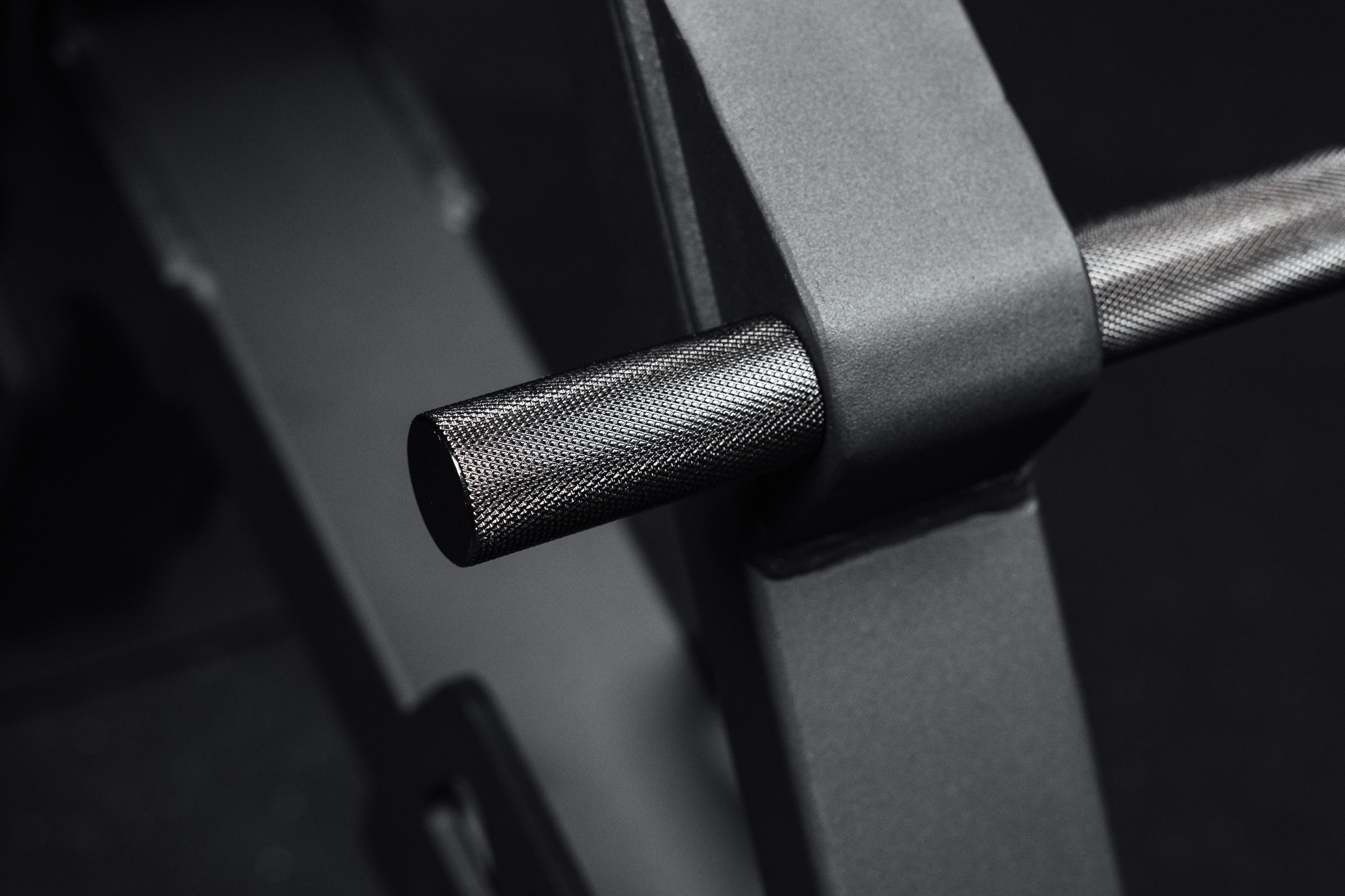 knurled handles