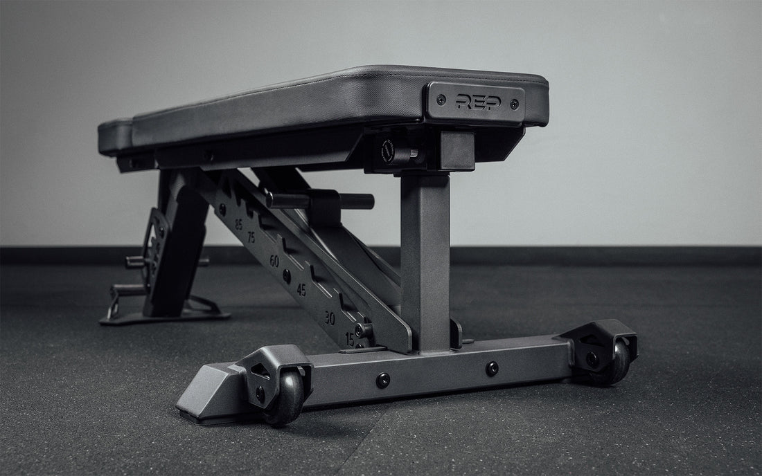 nighthawk bench at an angle