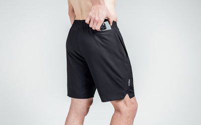 The REP Fitness Men's Motus Shorts in Black back