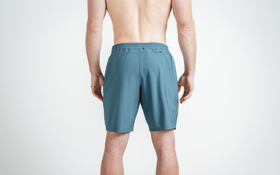 The REP Fitness Men's Motus Shorts in Slate back