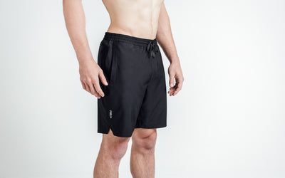 The REP Fitness Men's Motus Shorts in Black front