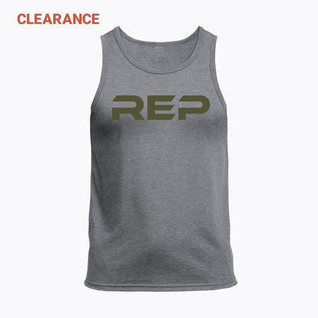 Clearance Men's Daily Driver Tri-Blend Tank in Aluminum