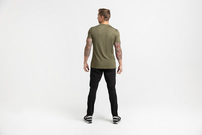The REP Fitness Men's Felix Pants 2.0 in Black back