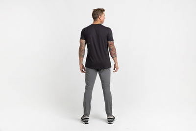 The REP Fitness Men's Felix Pants 2.0 in Cool Gray back