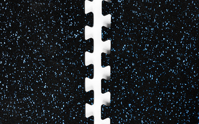 Rubber-Topped Foam Floor Tiles