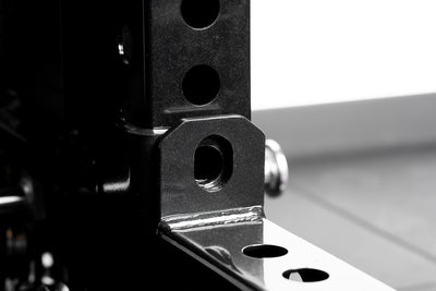 Close-up of Front Foot Extension Pair 2.0 leveling feature