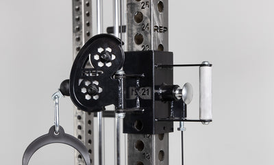 Athena Plate-Loaded Side-Mount Functional Trainer Close Up of Trolley