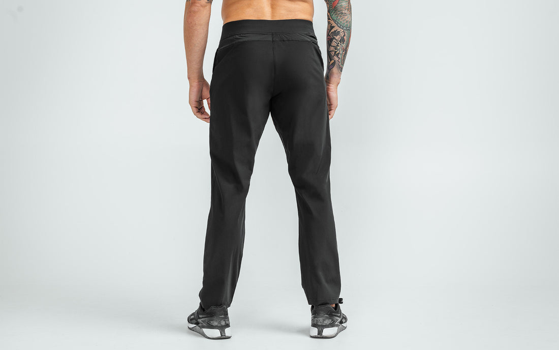 The REP Fitness Men's Felix Pants in Black back