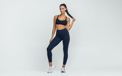 The REP Fitness Women's Hera Legging in Navy front
