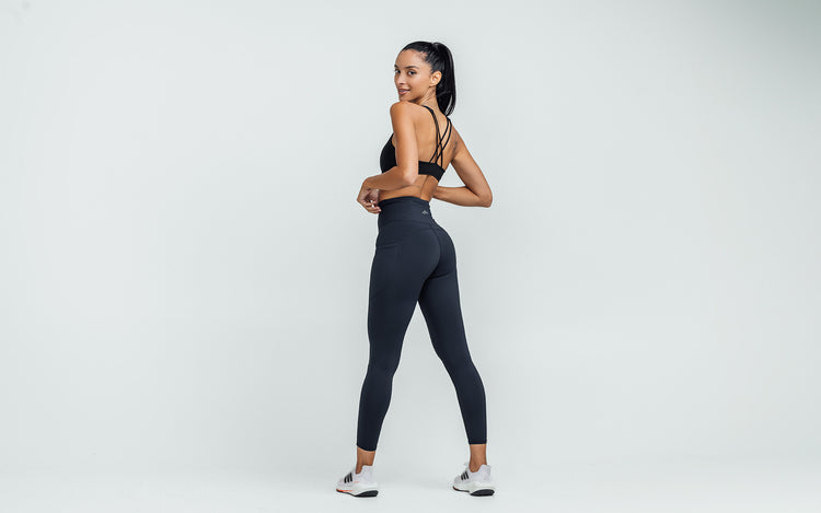 The REP Fitness Women's Hera Legging in Navy back