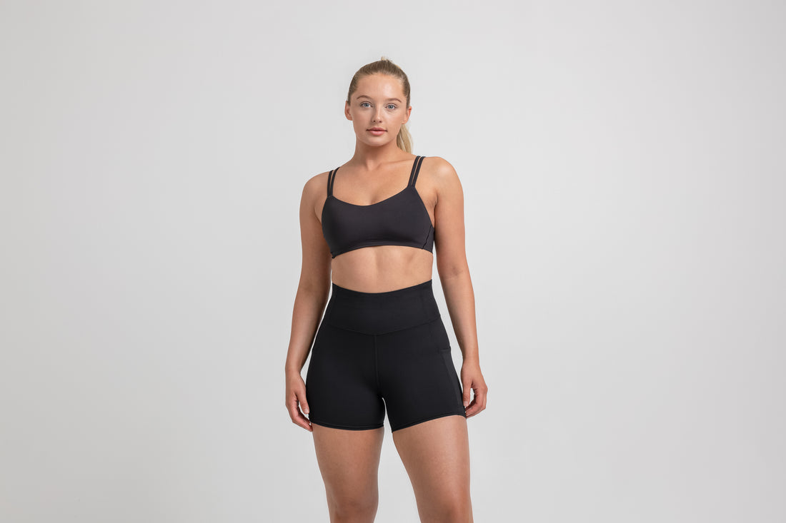 The REP Fitness Women's Forma Shorts in Black front