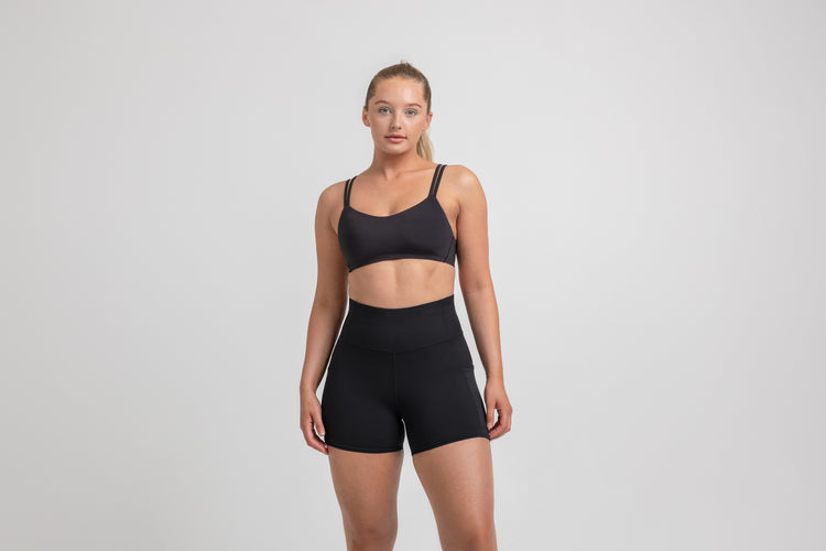 The REP Fitness Women's Forma Shorts in Black front