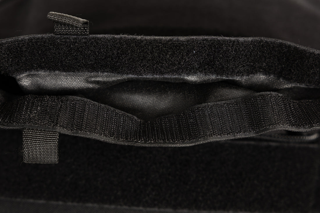 close-up of hook and loop closure
