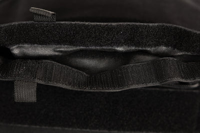 close-up of hook and loop closure