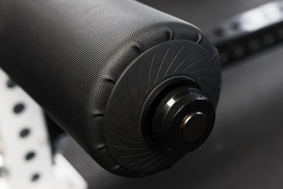 Close-up shot of the Leg Roller 2.0 end cap
