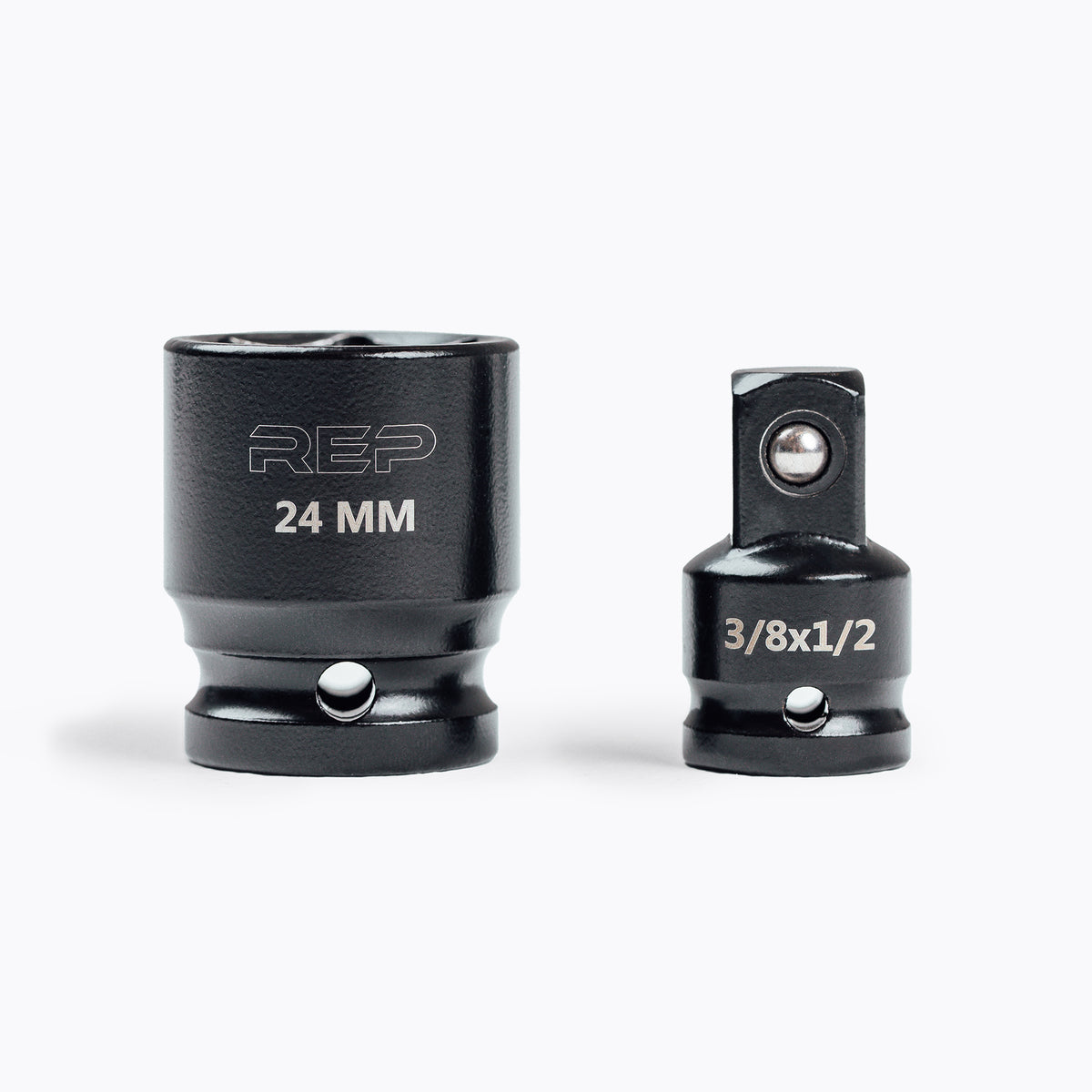 REP's 24mm Rack Socket for installing 4000 Series Power Rack with REP's Rack Socket 3/8 x 1/2 Adapter