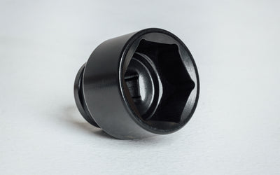 Studio shot of the front of REP's 36mm Rack Socket for installing 5000 Series Power Rack