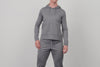 Athlete wearing the REP Fitness Women's Vellus Hoodie in Heather Black, Heather Cool Gray, Heather Wine