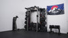 Panning video showing a full Wall-Mounted Ares™ 2.0 build with storage
