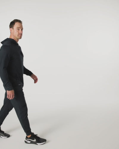 The REP Fitness Men's Apollo Hoodie in Heather Black, Heather Cool Gray, Heather Navy