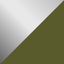 Stainless Steel + Olive