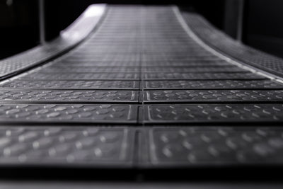 The center line on the Strive Curved Treadmill slats
