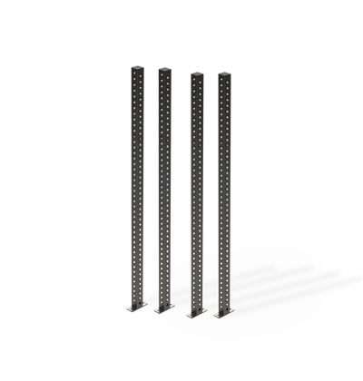 Apollo Rack Uprights 93" Clear Coat Set of Four