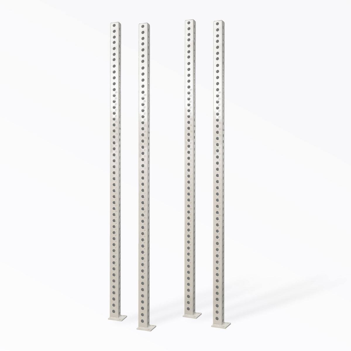 PR-5000 Power Rack Uprights White 93