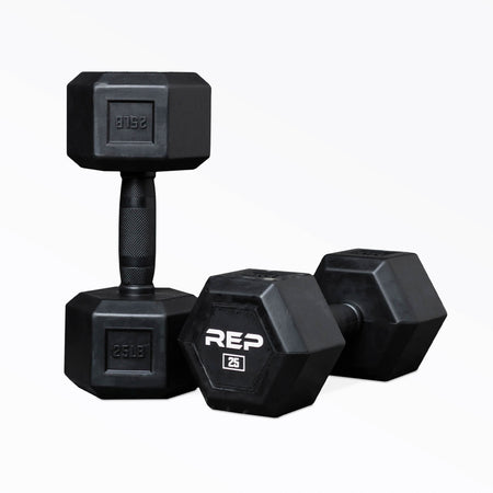 Rubber Coated Dumbbells 2.0 - 